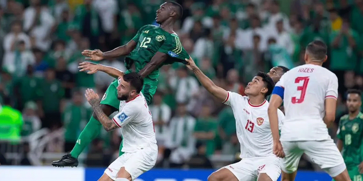 Rekam Jejak Pertemuan Timnas Indonesia vs Arab Saudi